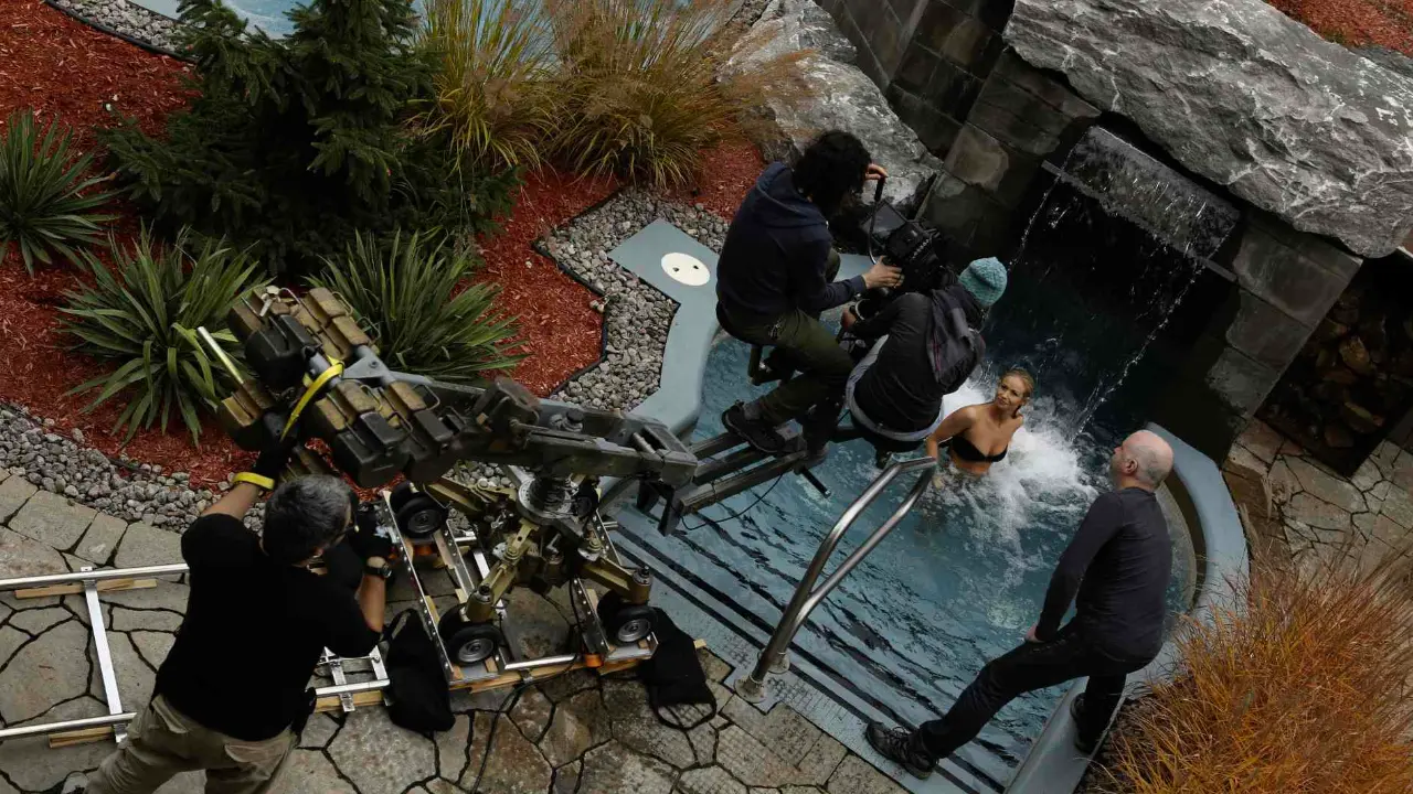 Publicités télé - Making of - Bain froid et feu - Kinipi