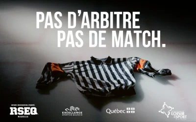 Publicités de sensibilisation - URLSM - Pas d'arbitre, pas de match